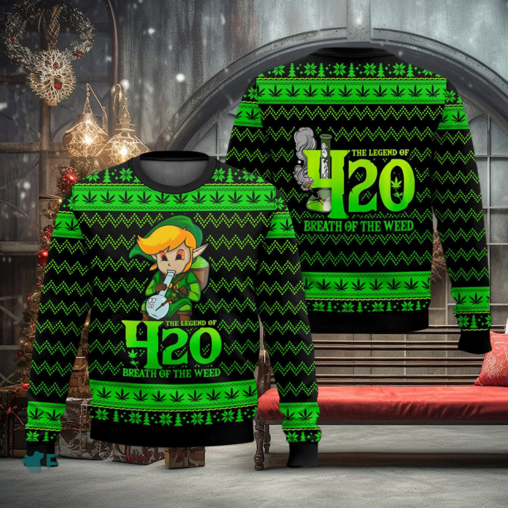 The Legend Of 420 Ugly Christmas Sweater 2023 Christmas Gift For Men And Women The Legend Of 420 Ugly Christmas Sweater 2023 Christmas Gift For Men And Women