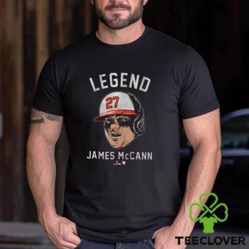 The Legend Of James Mccann Shirt