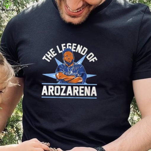 The Legend Of Randy Arozarena Cartoon Shirt