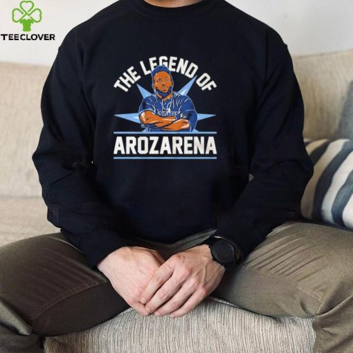 The Legend Of Randy Arozarena Cartoon Shirt