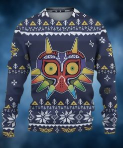 The Legend Of Zelda Christmas Ugly Sweater Majora Legend Of Zelda Christmas Sweater