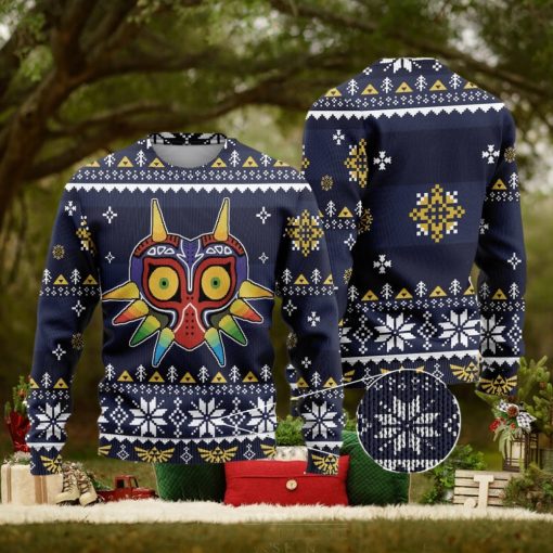 The Legend Of Zelda Christmas Ugly Sweater Majora Legend Of Zelda Christmas Sweater