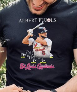 The Legend Player Albert Pujols St Louis Cardinals Signatures Shirt