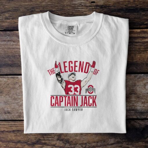 The Legend of Captain Jack Sawyer Shirt   Ohio State NIL
