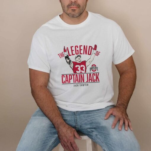 The Legend of Captain Jack Sawyer Shirt   Ohio State NIL