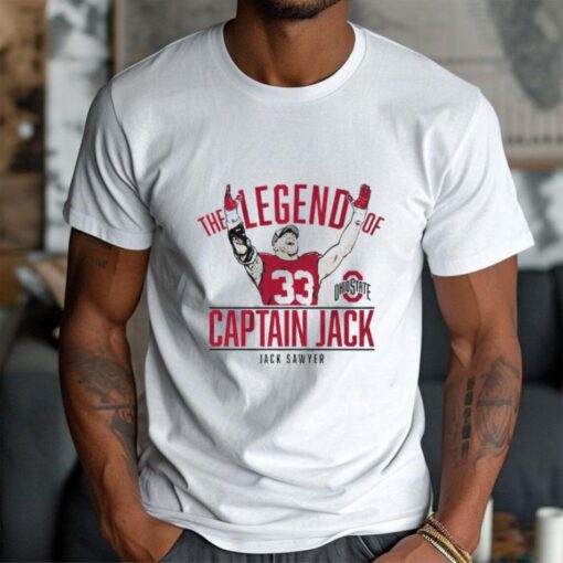 The Legend of Captain Jack Sawyer Shirt   Ohio State NIL