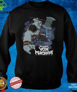 The Legend of Vox Machina Grog Strongjaw with Axe Long Sleeve T Shirt