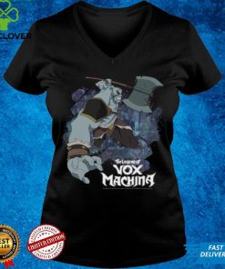 The Legend of Vox Machina Grog Strongjaw with Axe Long Sleeve T Shirt