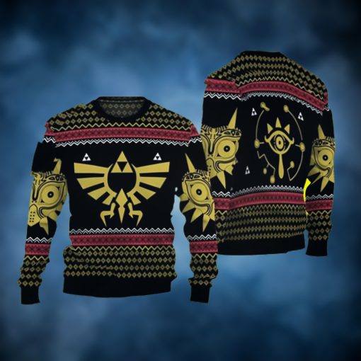 The Legend of Zelda Ugly Knitted Christmas Sweater Xmass Gift For Fan