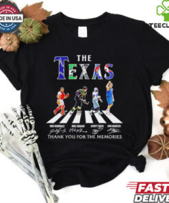 The Legends Texas sports teams thank you for the memories shirt