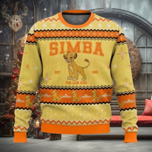 The Lion King Simba Ugly Sweater