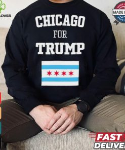 The Lioness Chicago For Trump Flag Shirt