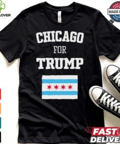 The Lioness Chicago For Trump Flag Shirt