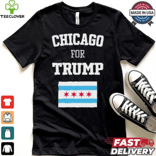 The Lioness Chicago For Trump Flag Shirt