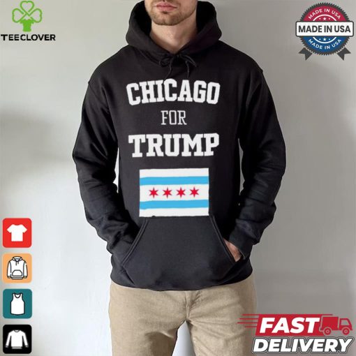 The Lioness Chicago For Trump Flag Shirt
