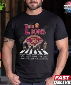 The Lions 28 Years Of 1996 2024 Brisbane Lions Thank You For The Memories T Shirt