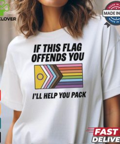 The Little Boy If This Flag Offends You I’ll Help You Pack shirt