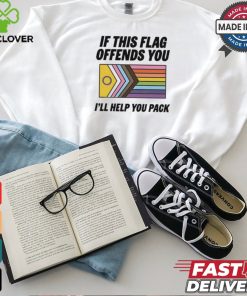 The Little Boy If This Flag Offends You I’ll Help You Pack shirt