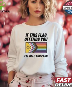 The Little Boy If This Flag Offends You I’ll Help You Pack shirt