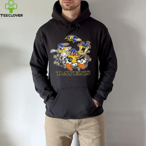 The Looney Tunes cartoon Baltimore Ravens football logo characters hoodie, sweater, longsleeve, shirt v-neck, t-shirt