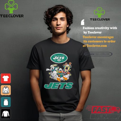 The Looney Tunes football players New York Jets NFL shirt