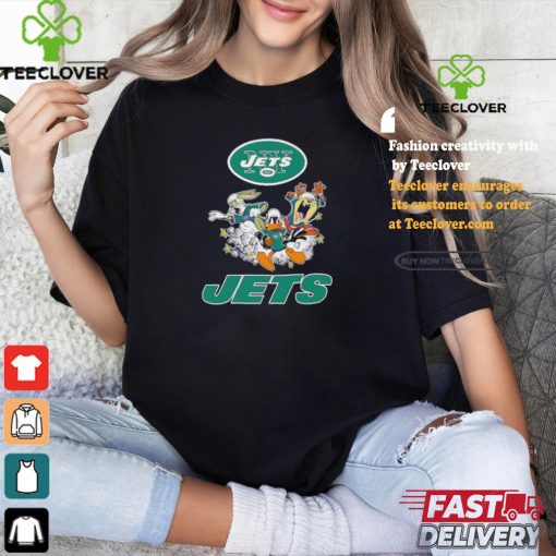 The Looney Tunes football players New York Jets NFL shirt