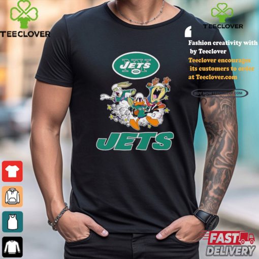 The Looney Tunes football players New York Jets NFL shirt