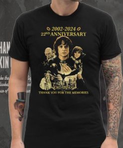 The Lord Of The Rings The Two Towers 2002 2024 22nd Anniversary Thank You For Memories Shirt