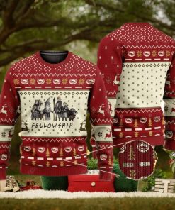 The Lord Of The Rings Ugly Christmas Sweater Fellowship Xmas Gift