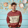Bluey Ugly Christmas Full Print Sweater, Bluey Rockin The Christmas Tree Sweater