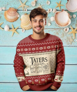 The Lord of The Rings Taters Potatoes Christmas Ugly Sweater