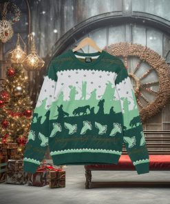 The Lord of the Rings Fellowship Silhouettes Holiday Sweater
