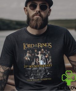 The Lord of the Rings The Return Of The King 23th Anniversary 2001 – 2024 Thank You For The Memories T Shirt