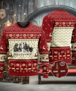 The Lord of the Rings Ugly LOTR Fellowship Ugly Gift Christmas 3D Sweater For Men And Women