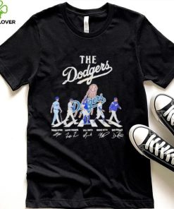 The Los Angeles Dodgers Abbey Road Signatures Shirt