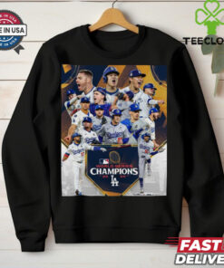 The Los Angeles Dodgers MLB Are World Series Champs 2024 Poster t shirt