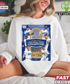 The Los Angeles Dodgers Win Their 8th World Series Champions Complex Sports MLB 2024 Poster t shirt