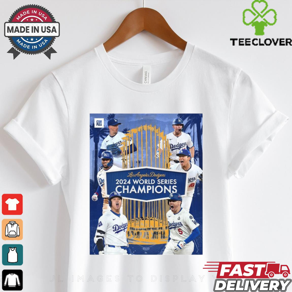 The Los Angeles Dodgers Win Their 8th World Series Champions Complex Sports MLB 2024 Poster t shirt The Los Angeles Dodgers Win Their 8th World Series Champions Complex Sports MLB 2024 Poster t shirt