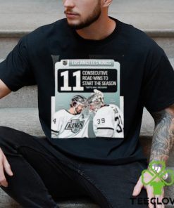 The Los Angeles Kings 11 Consecutive Road Wins To Start The Season Is An NHL Record Classic T Shirt