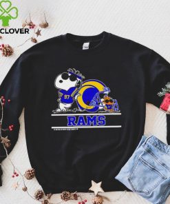 The Los Angeles Rams Joe Cool And Woodstock Snoopy Mashup shirt