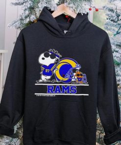 The Los Angeles Rams Joe Cool And Woodstock Snoopy Mashup hoodie, sweater, longsleeve, shirt v-neck, t-shirt