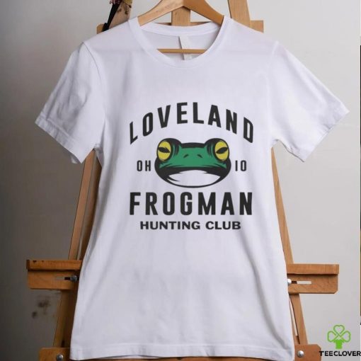 The Loveland Frogman Hunting Club shirt