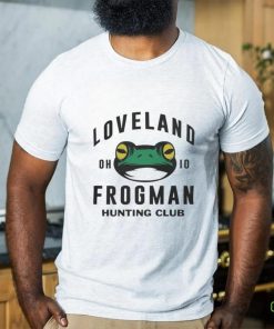 The Loveland Frogman Hunting Club shirt