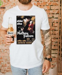 The Maltese Falcon movie retro poster shirt
