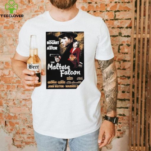The Maltese Falcon movie retro poster shirt