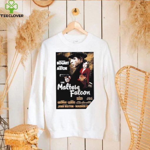 The Maltese Falcon movie retro poster shirt