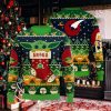 Baskin Robbins Grinch Snow Ugly Christmas Sweater