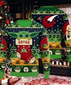 The Mandalorian And Grogu Christmas Ugly Sweater
