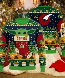 The Mandalorian And Grogu Christmas Ugly Sweater