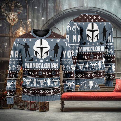 The Mandalorian Christmas Ugly Sweater Funny For Men And Women